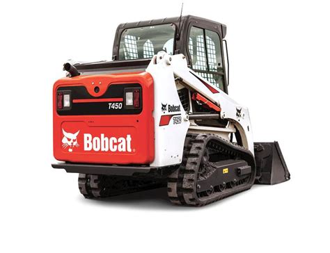 skid steer t 450 loader tracked|bobcat t450 cost new.